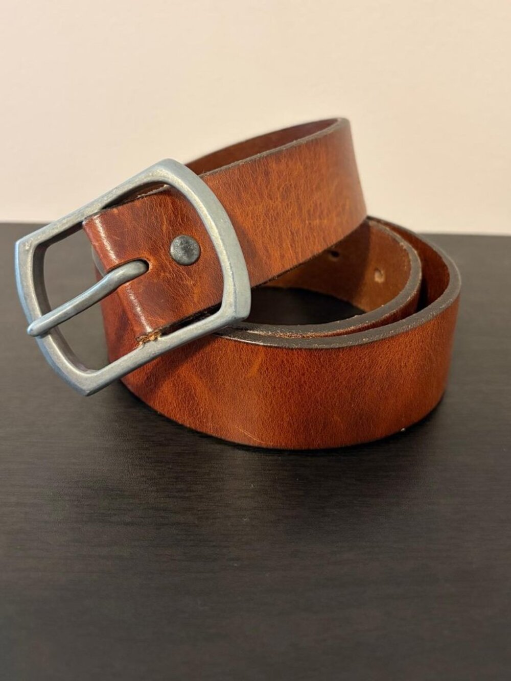 Gap VTG Belt Made in USA Rustic Brown